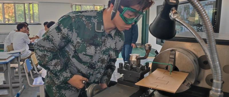【职业教育活动周】车床开放日 一起体验机械加工的魅力